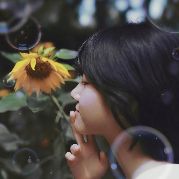 Portrait of Lin Chen, group coordinator and fusion cooking expert